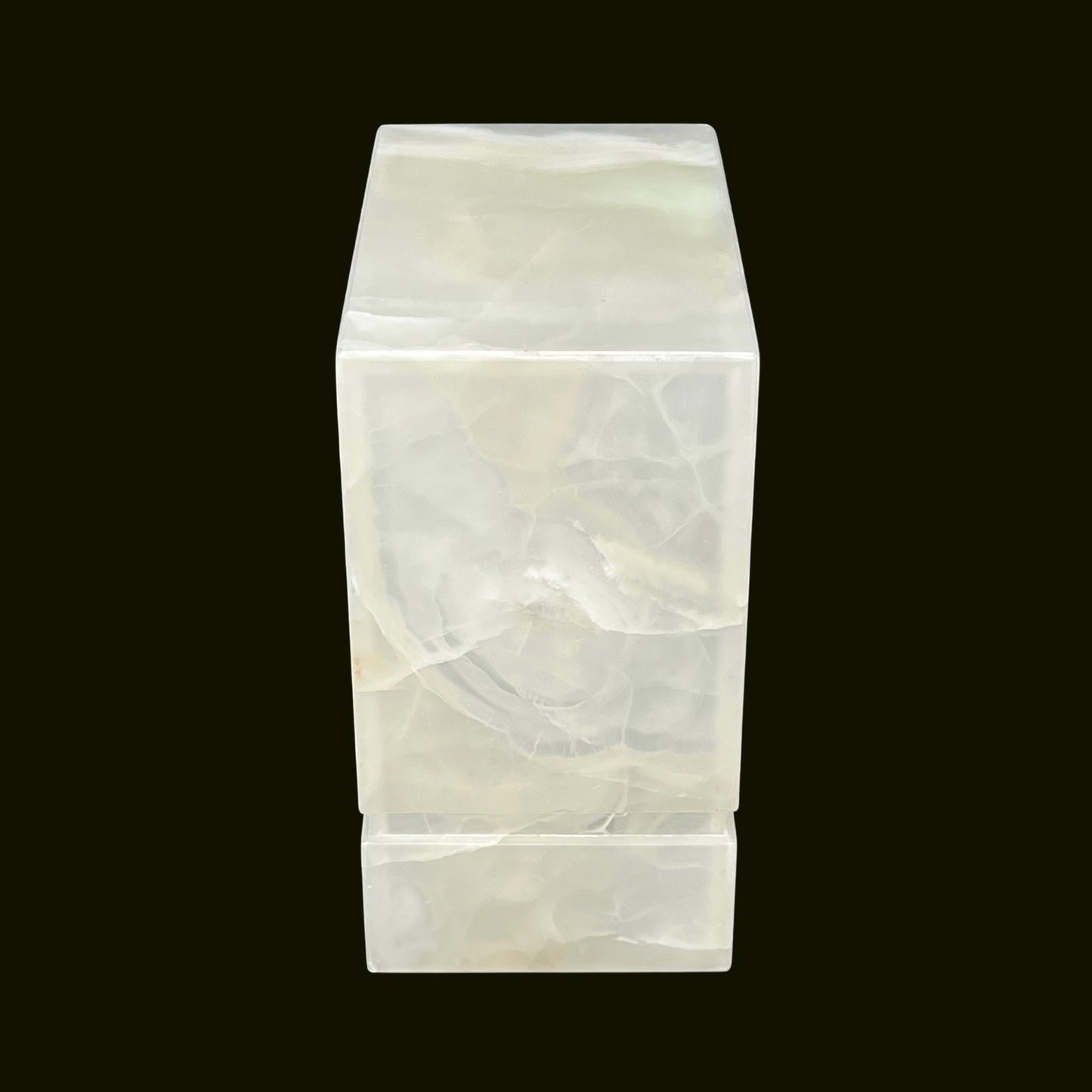 White Onyx Urn - 450 cubic inches