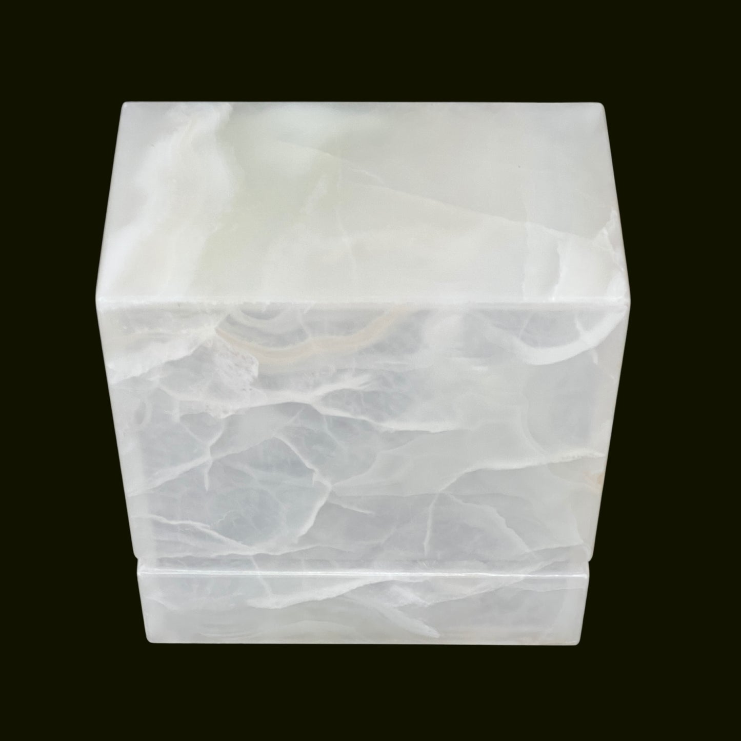 White Onyx Urn - 450 cubic inches