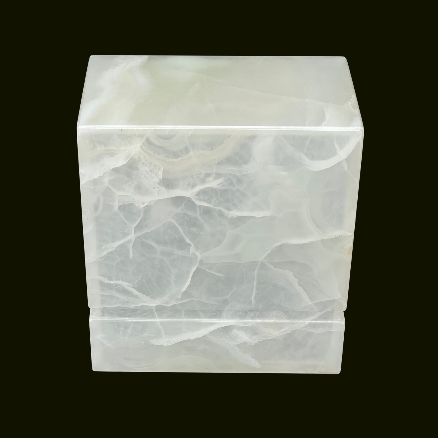 White Onyx Urn - 450 cubic inches