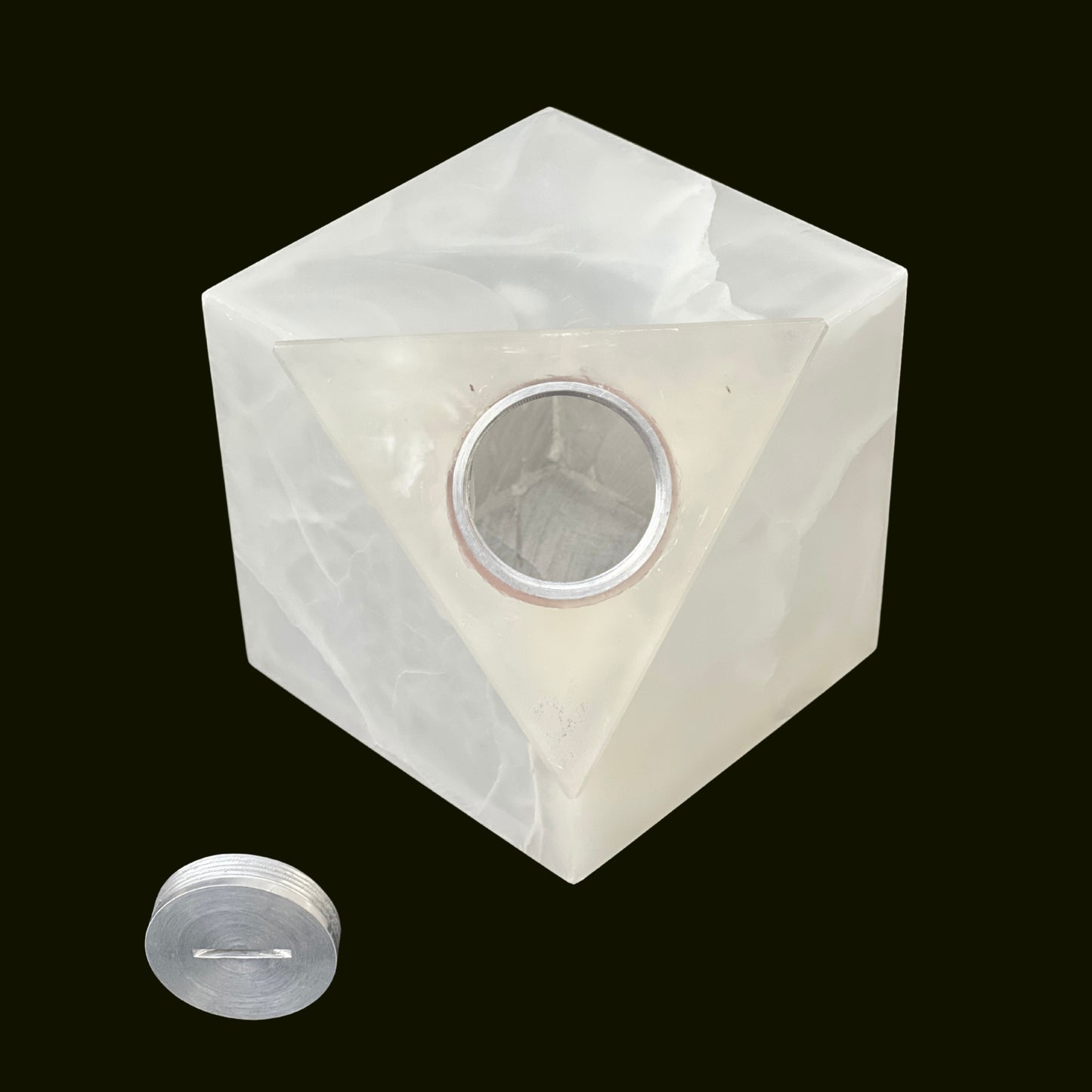 White Onyx Urn - 125 cubic inches