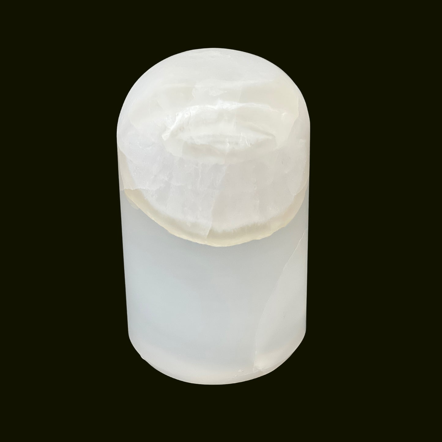 White Onyx Urn - 25 cubic inches