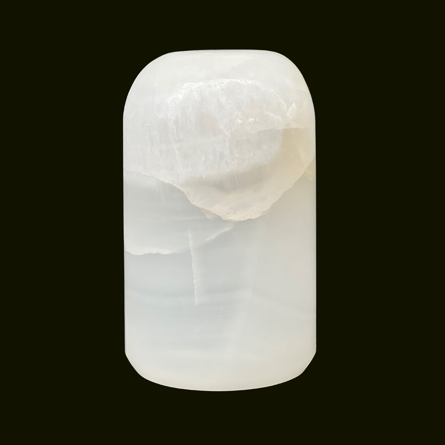 White Onyx Urn - 25 cubic inches