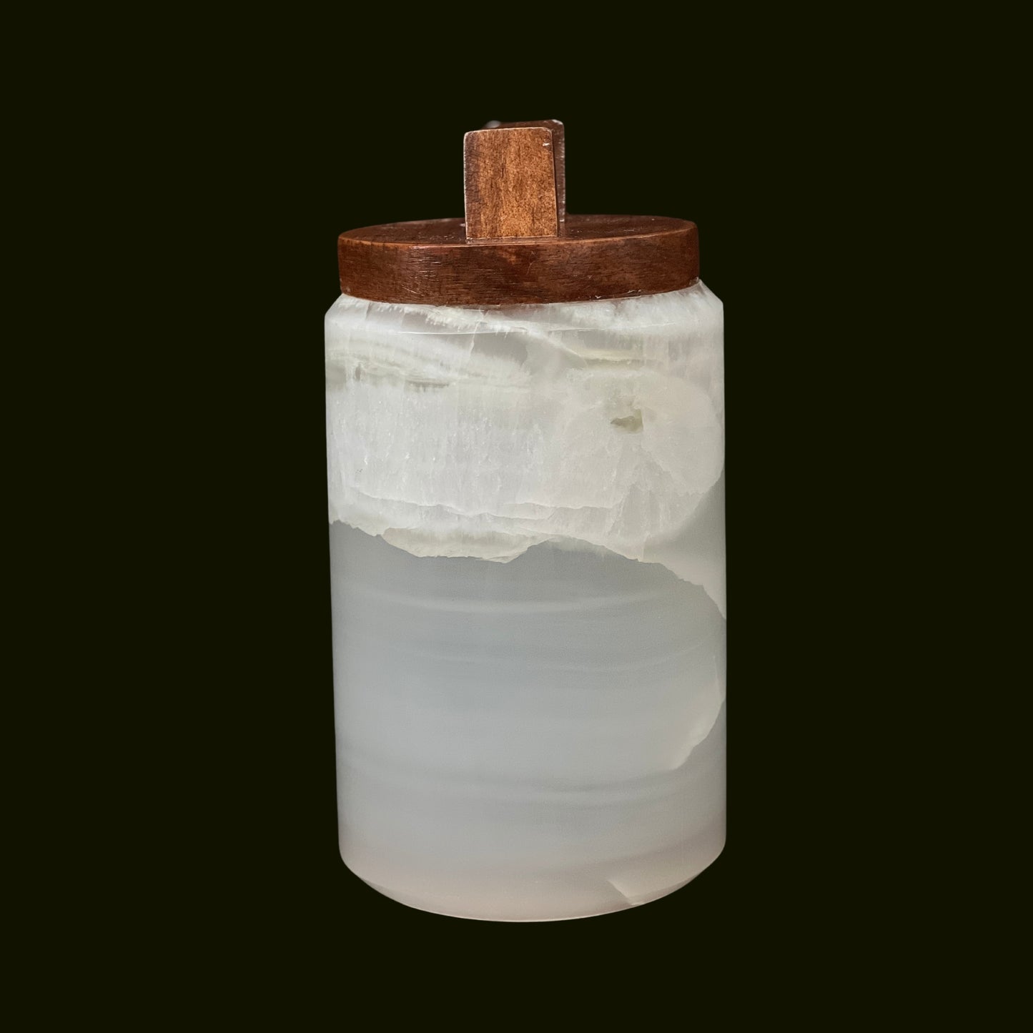 White Onyx Urn - 65 cubic inches