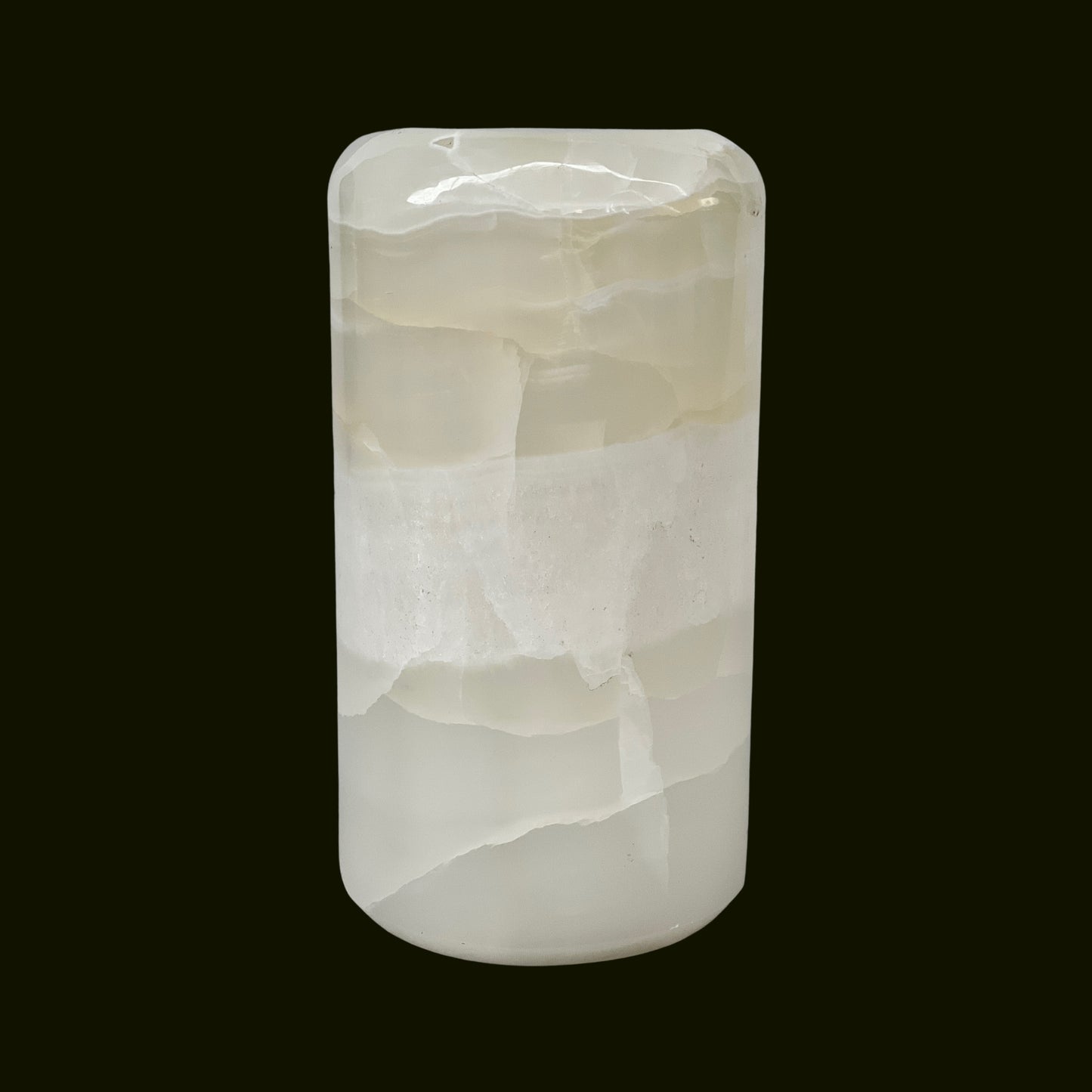 White Onyx Urn - 150 cubic inches