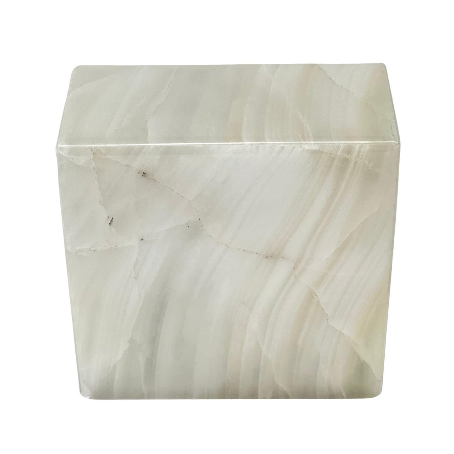 White Onyx Urn - 140 cubic inches