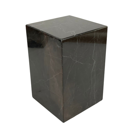 Black Marble Urn - 105 cubic inches