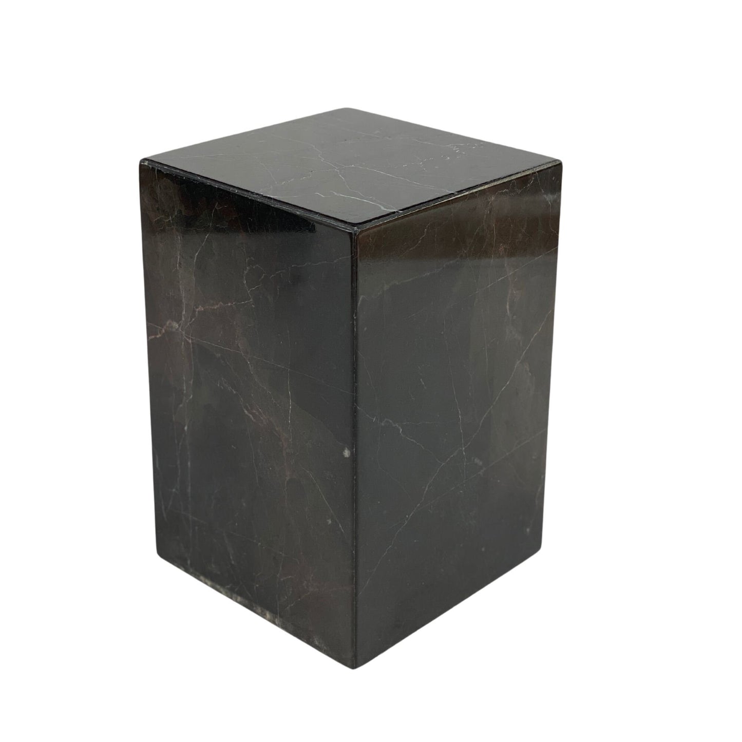 Black Marble Urn - 105 cubic inches