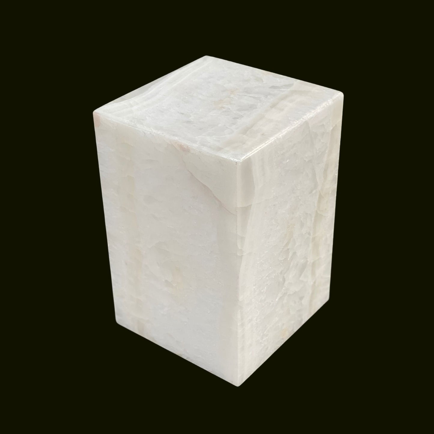 White Onyx Urn - 105 cubic inches