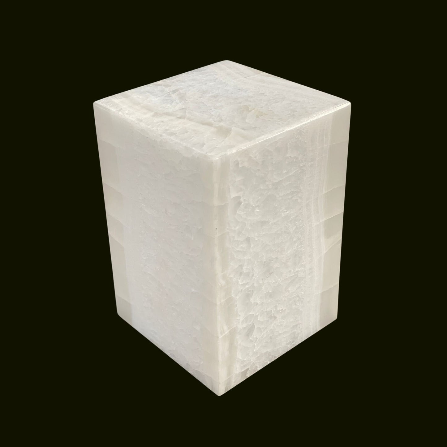 White Onyx Urn - 105 cubic inches