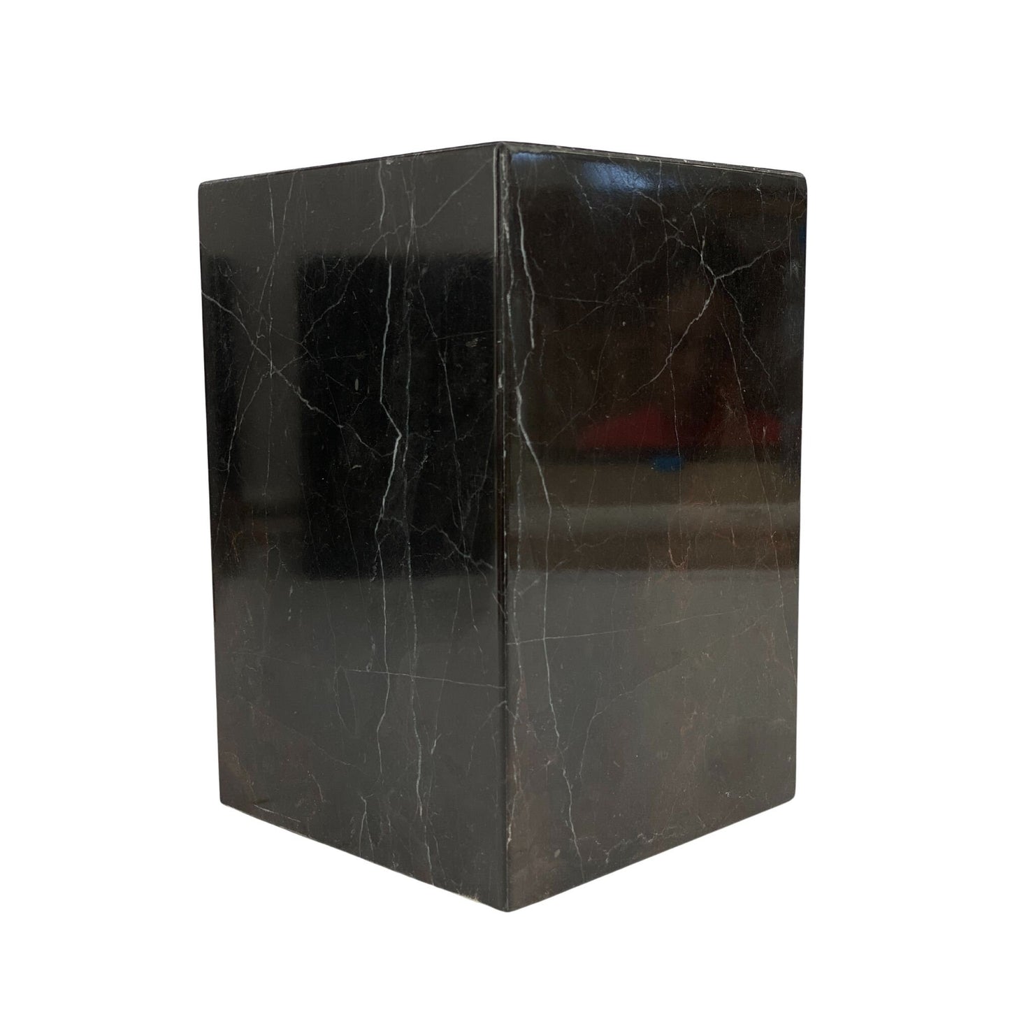 Black Marble Urn - 105 cubic inches