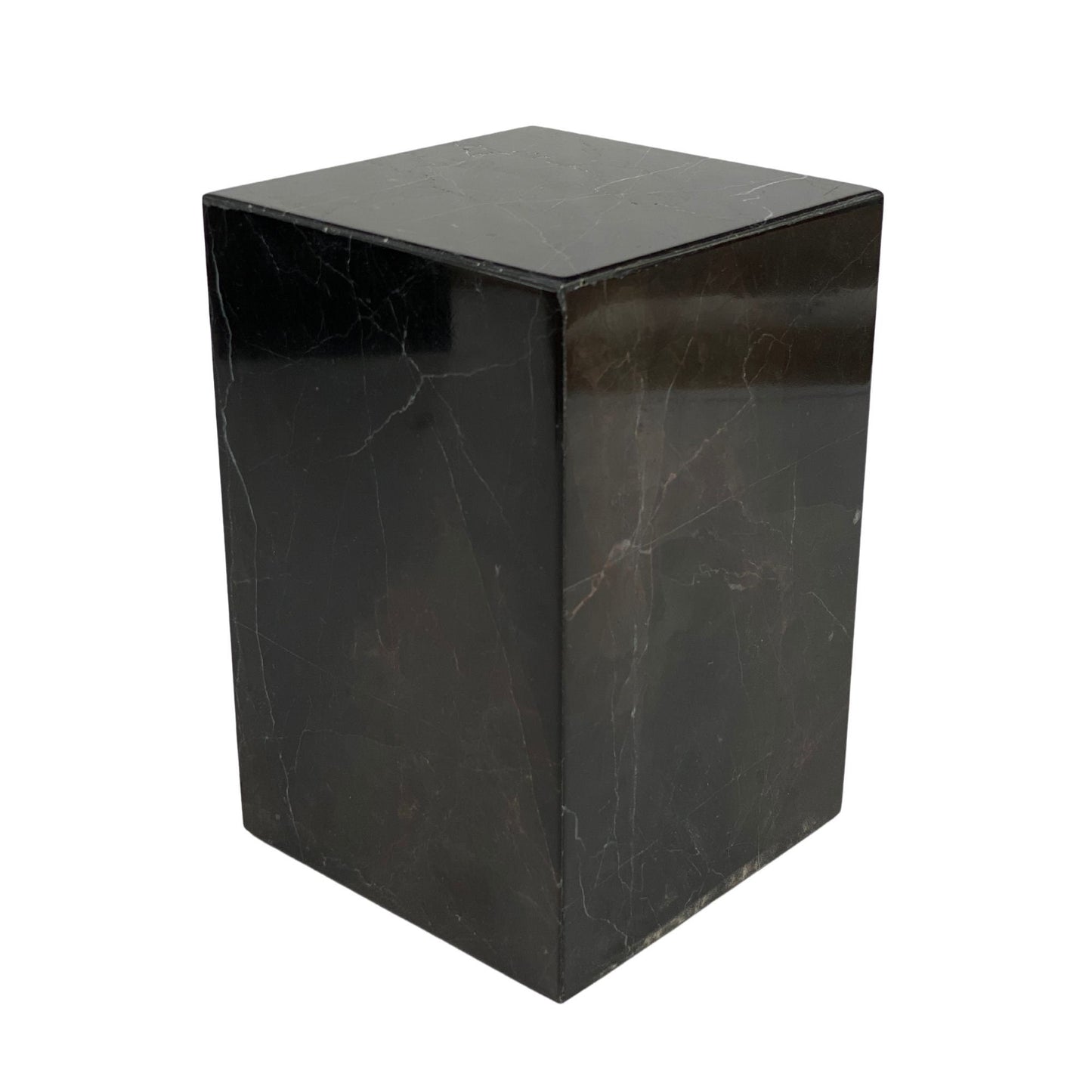 Black Marble Urn - 105 cubic inches