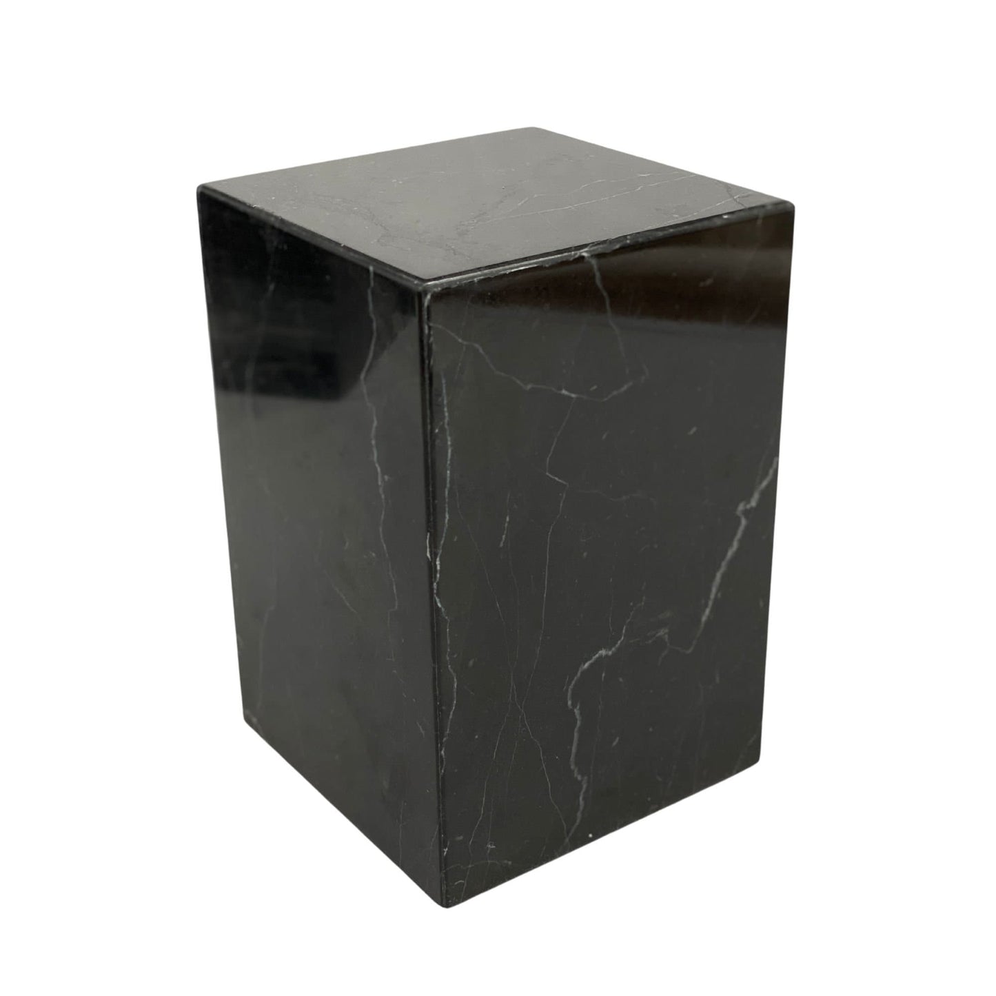 Black Marble Urn - 105 cubic inches