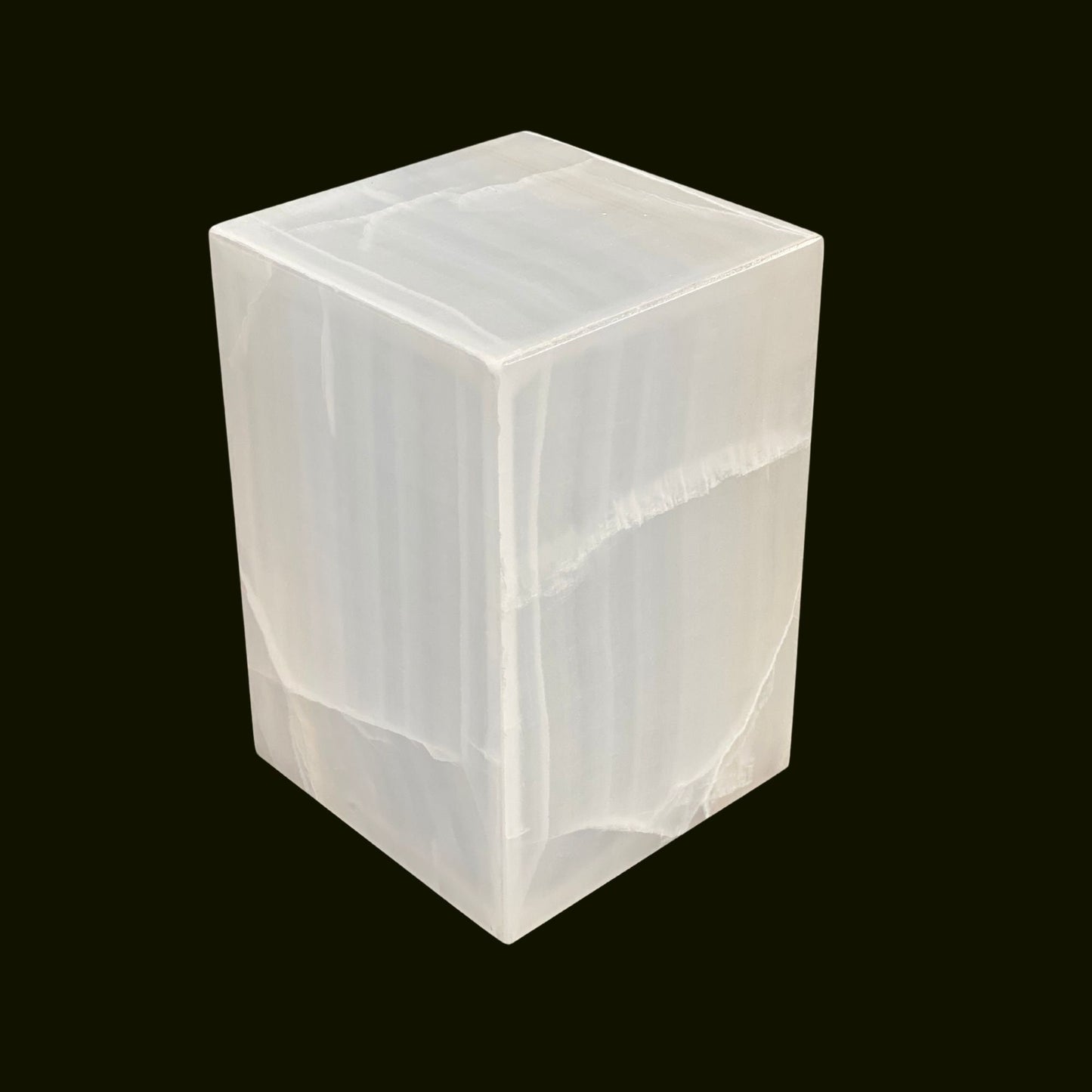 White Onyx Urn - 105 cubic inches