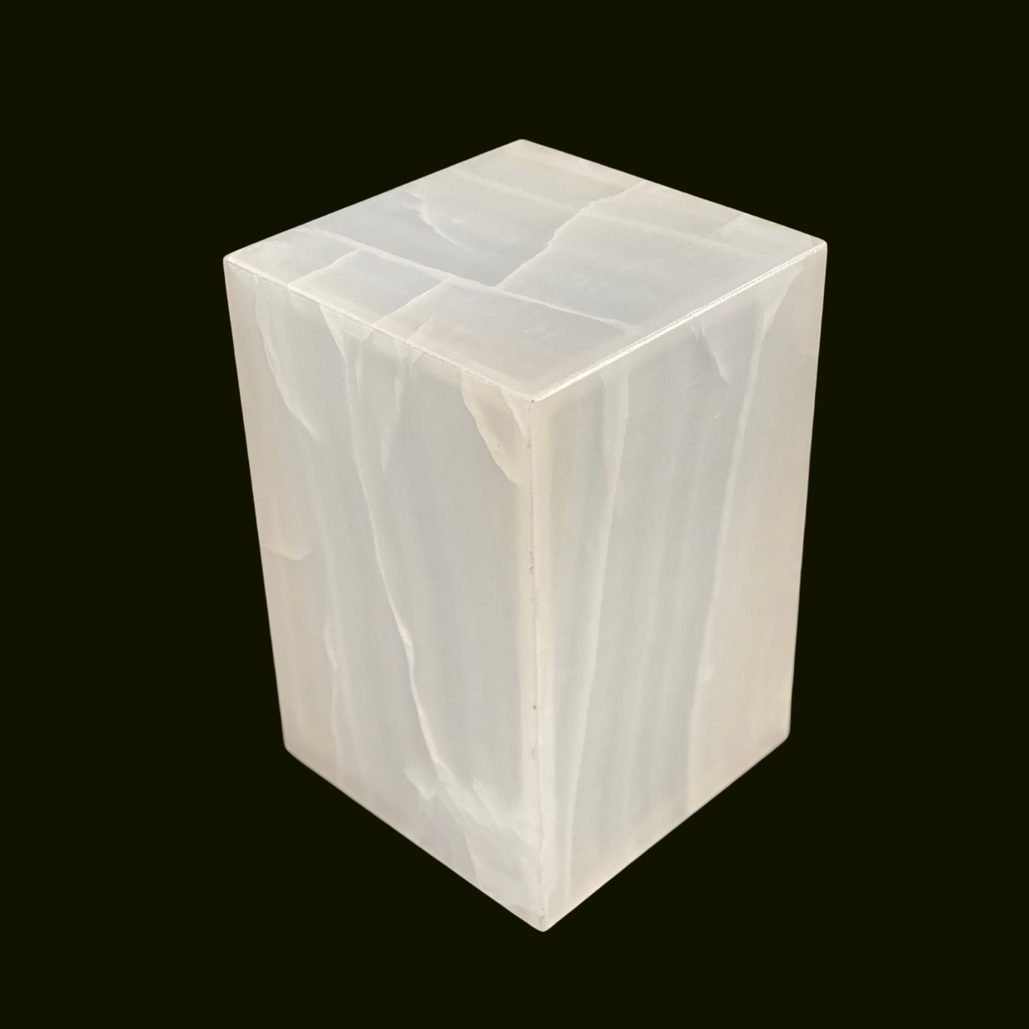 White Onyx Urn - 105 cubic inches