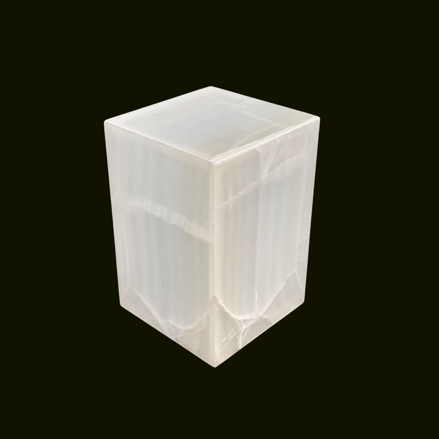 White Onyx Urn - 105 cubic inches