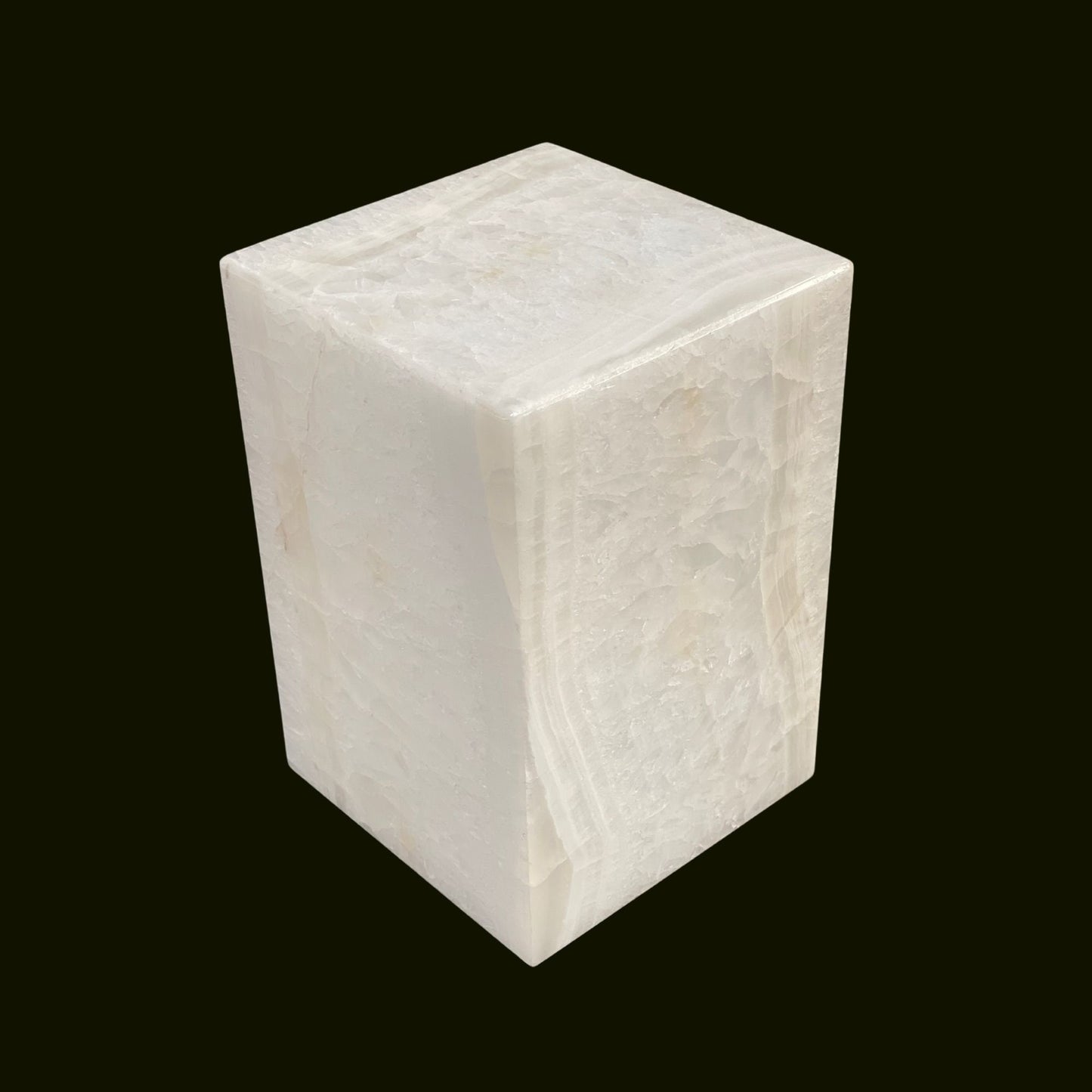 White Onyx Urn - 105 cubic inches