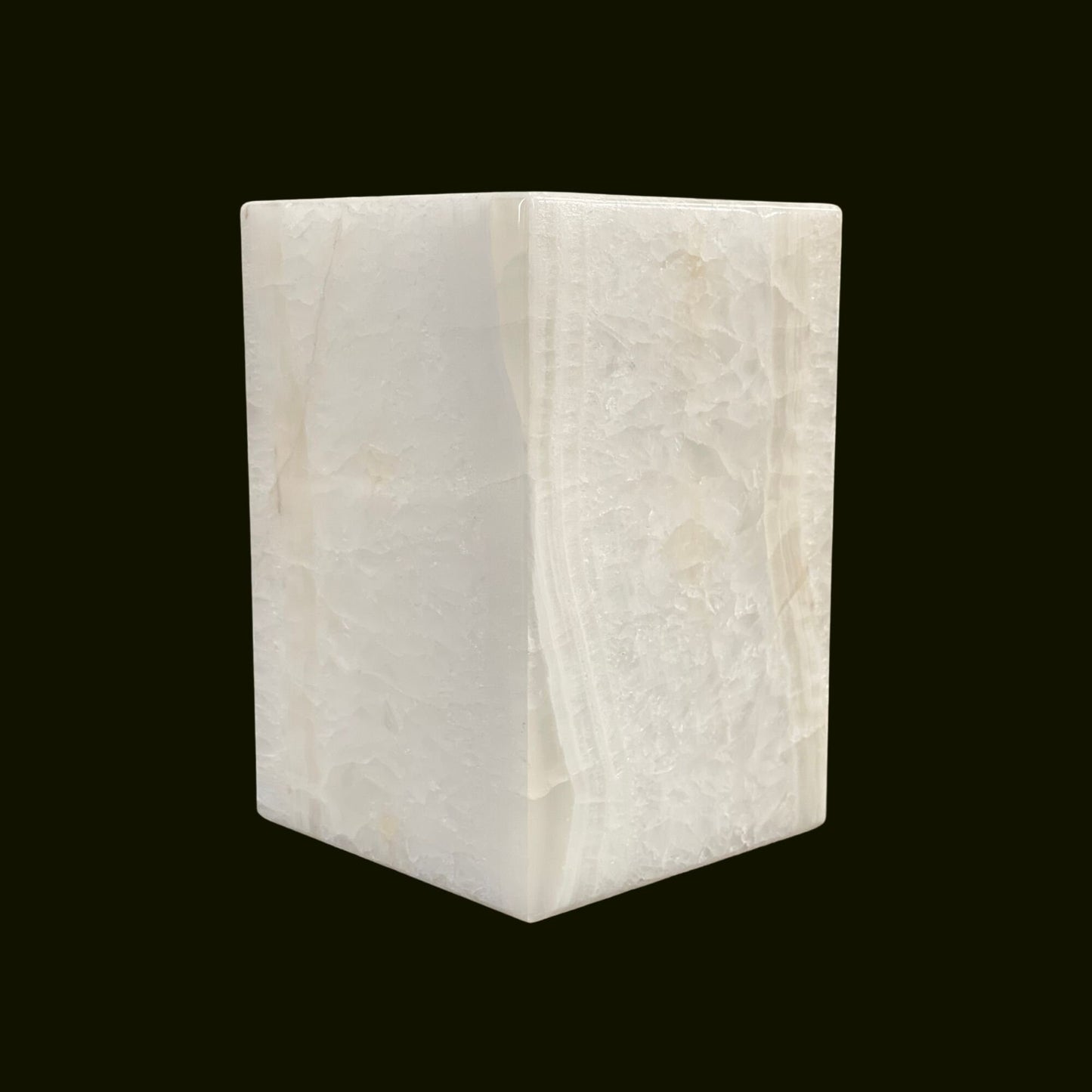 White Onyx Urn - 105 cubic inches