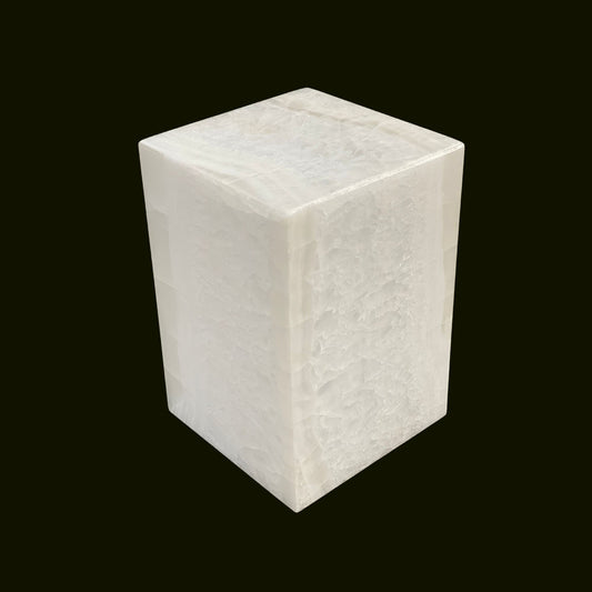 White Onyx Urn - 105 cubic inches