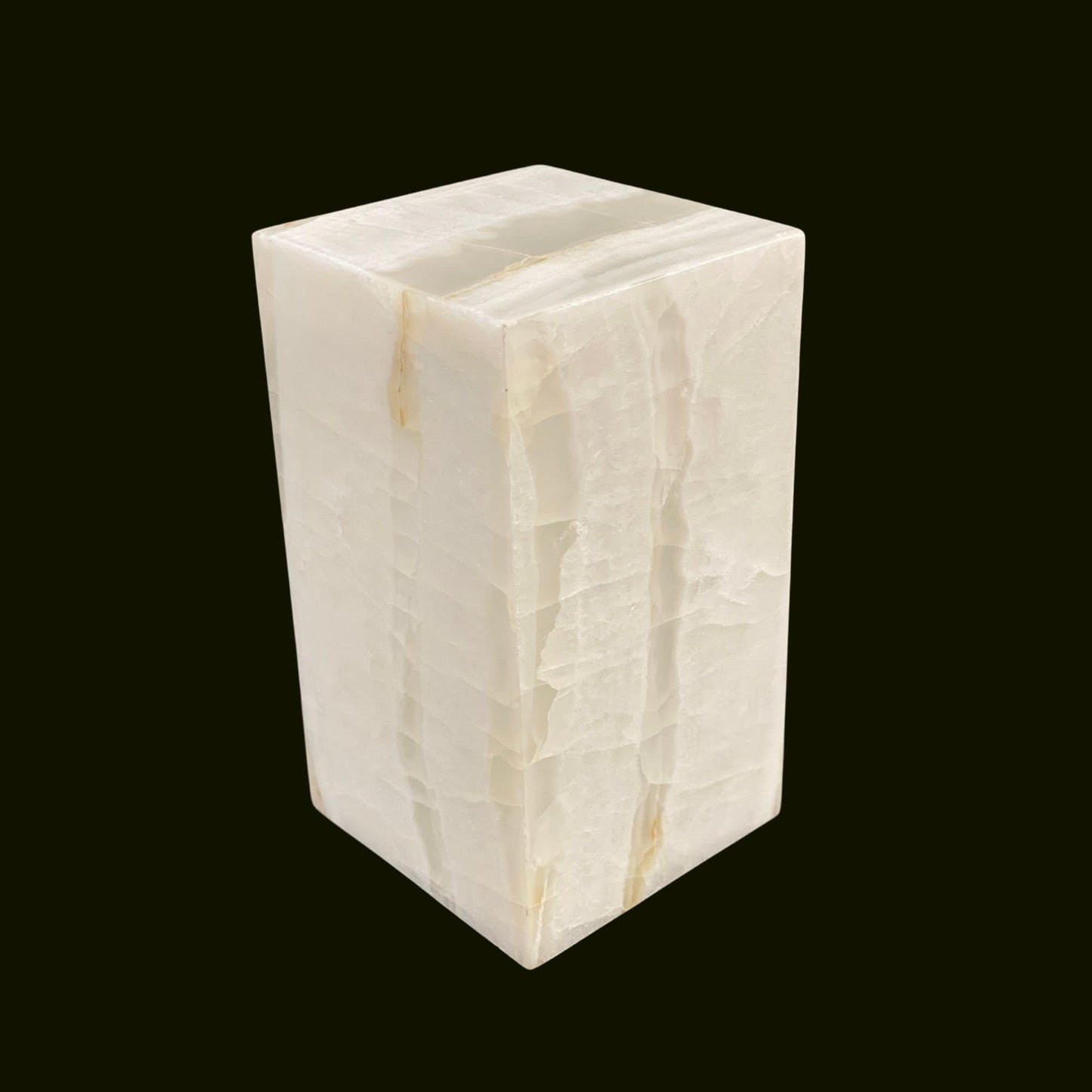 White Onyx Urn - 175 cubic inches