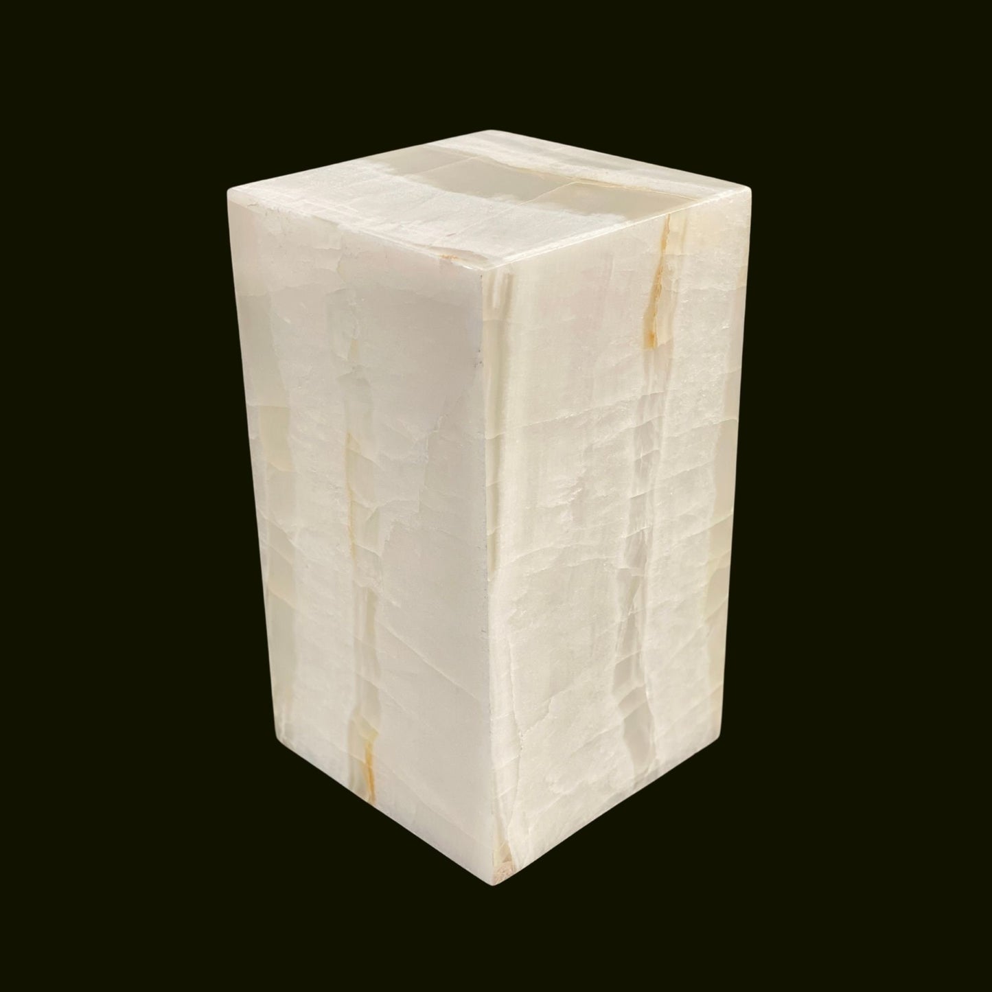 White Onyx Urn - 175 cubic inches