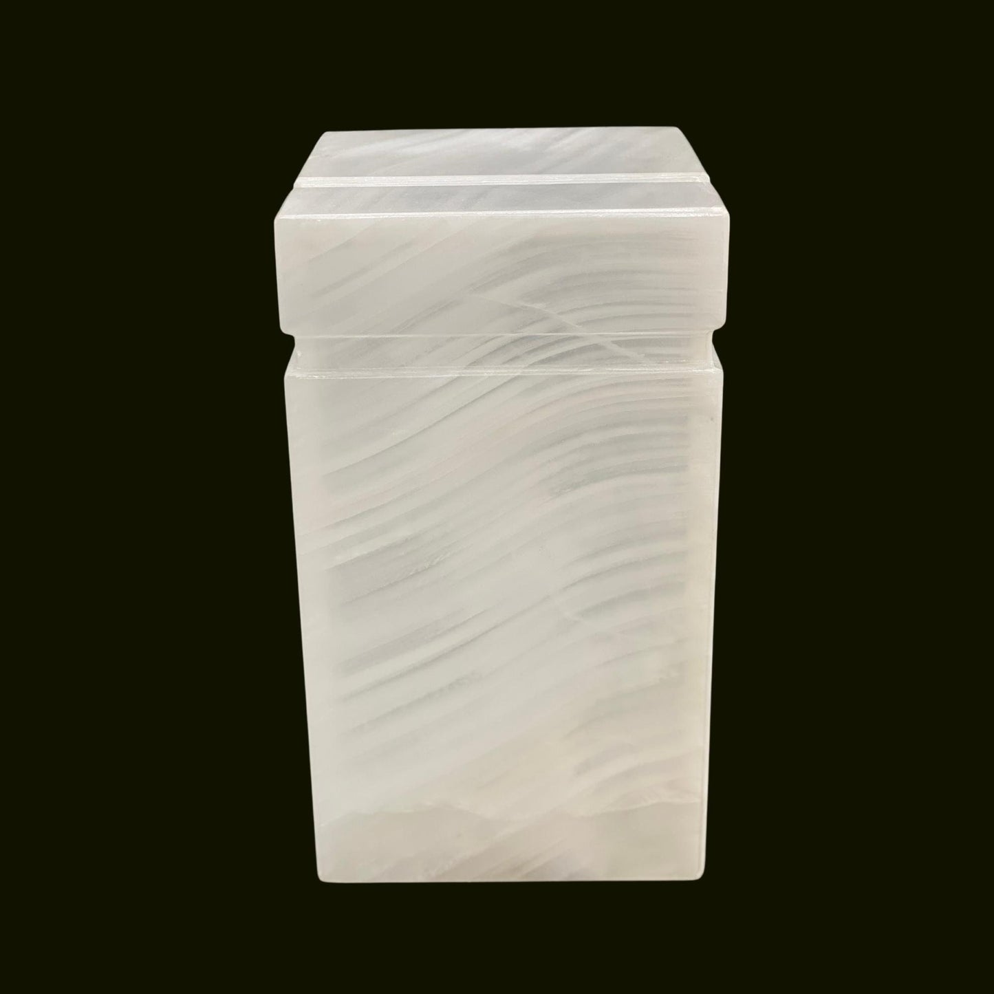 White Onyx Urn - 175 cubic inches