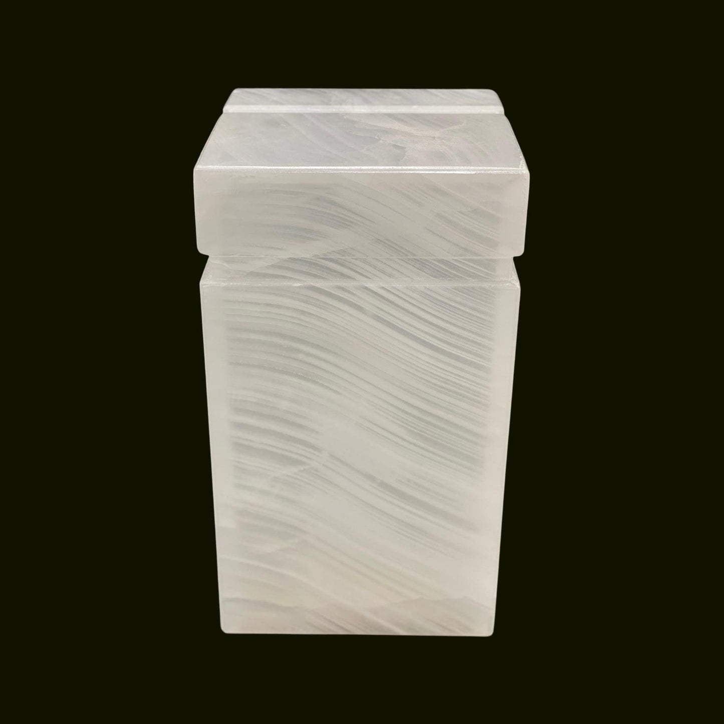 White Onyx Urn - 175 cubic inches