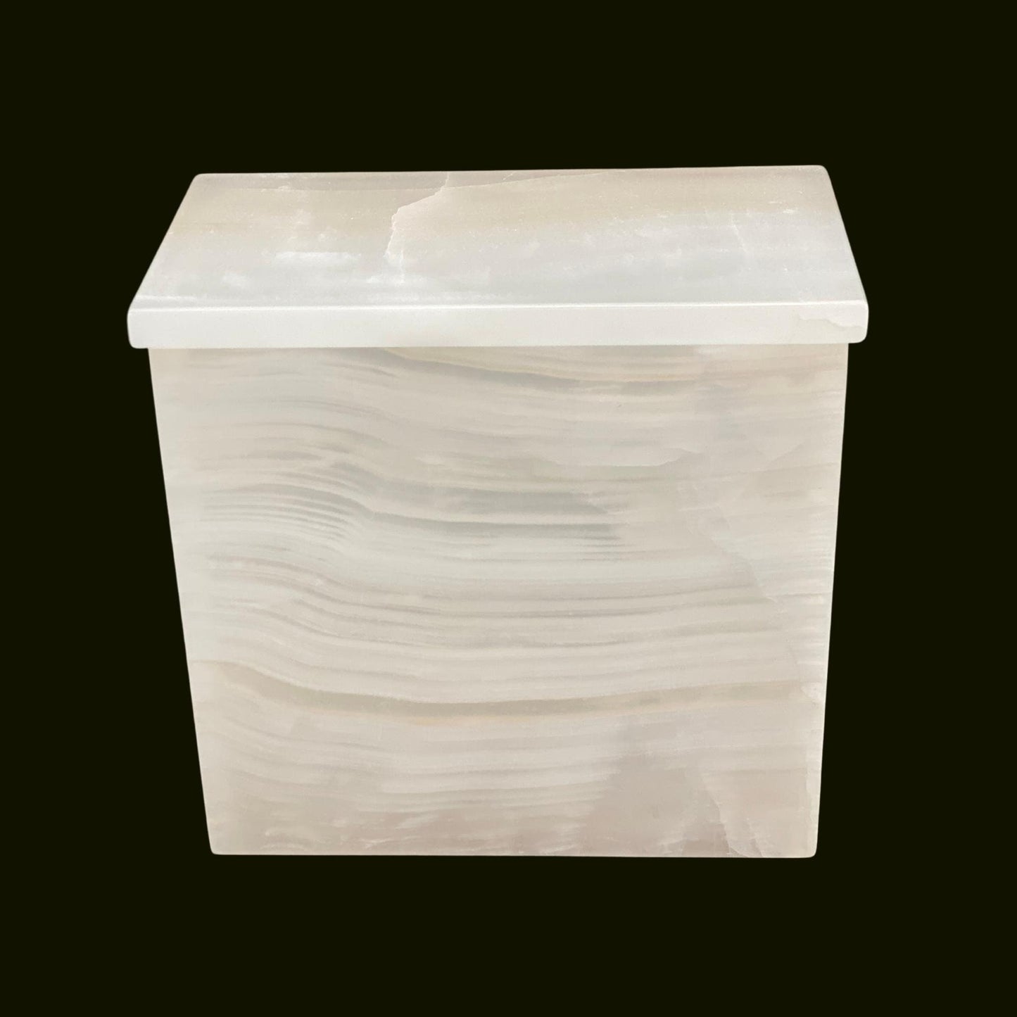 White Onyx Urn - 240 cubic inches