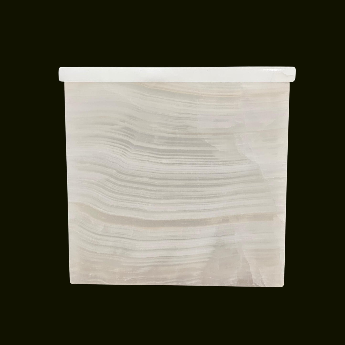 White Onyx Urn - 240 cubic inches