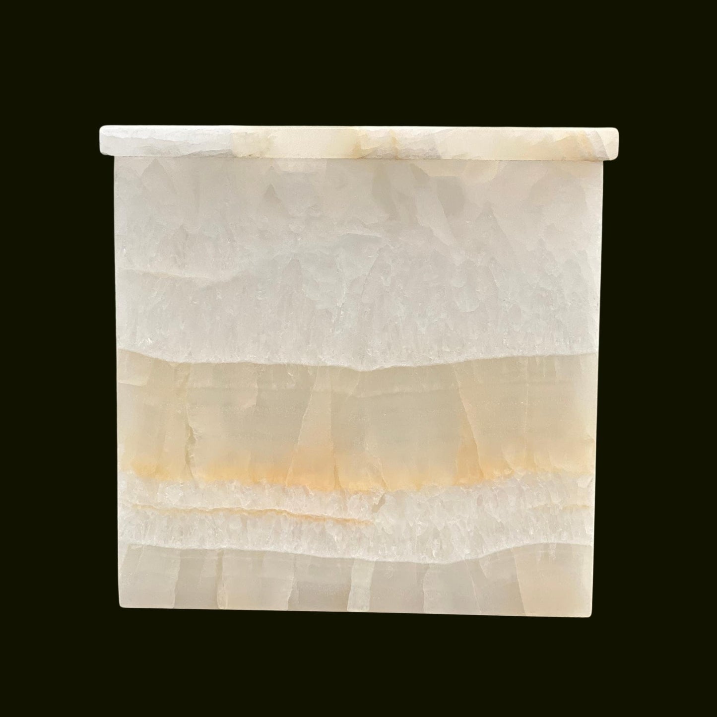 White Onyx Urn - 240 cubic inches