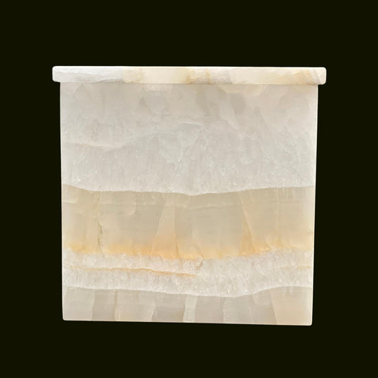 White Onyx Urn - 240 cubic inches