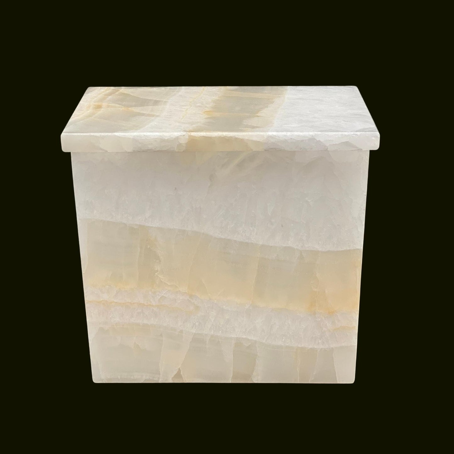 White Onyx Urn - 240 cubic inches