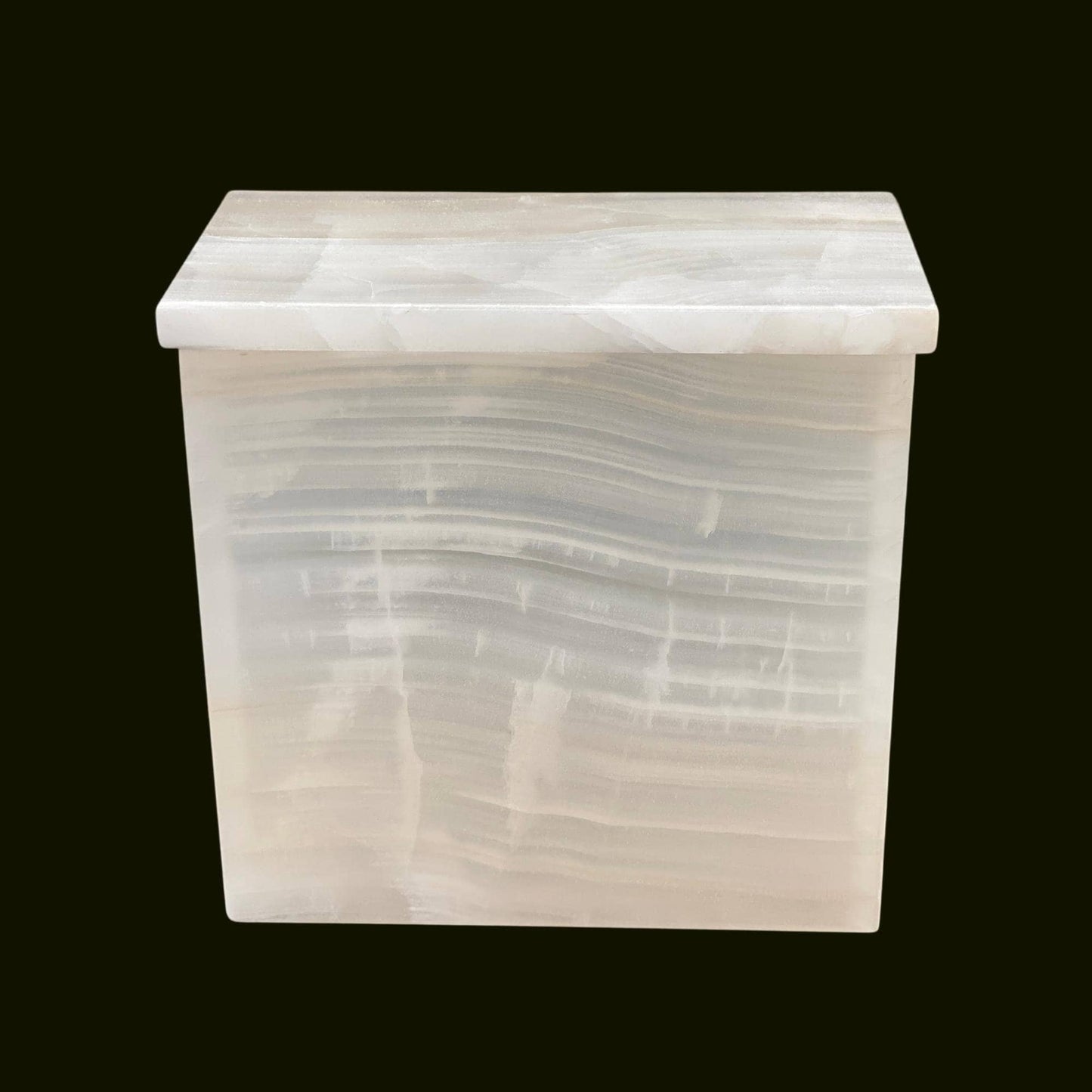 White Onyx Urn - 240 cubic inches