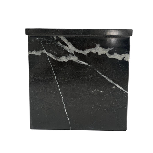 Black Marble Urn - 240 cubic inches