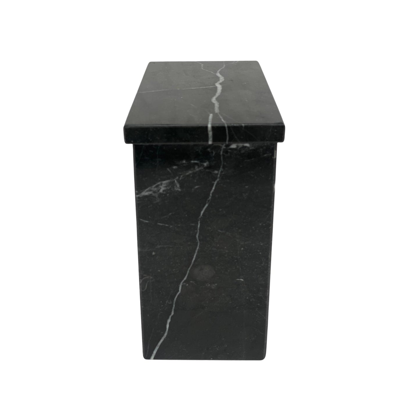 Black Marble Urn - 240 cubic inches