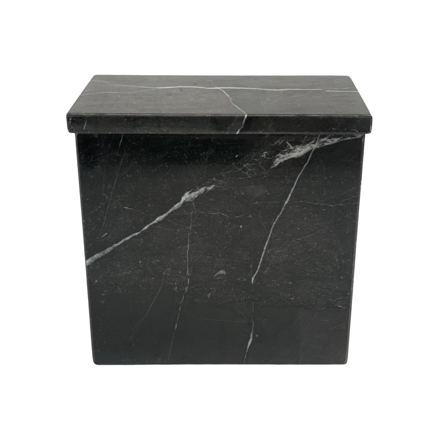 Black Marble Urn - 240 cubic inches