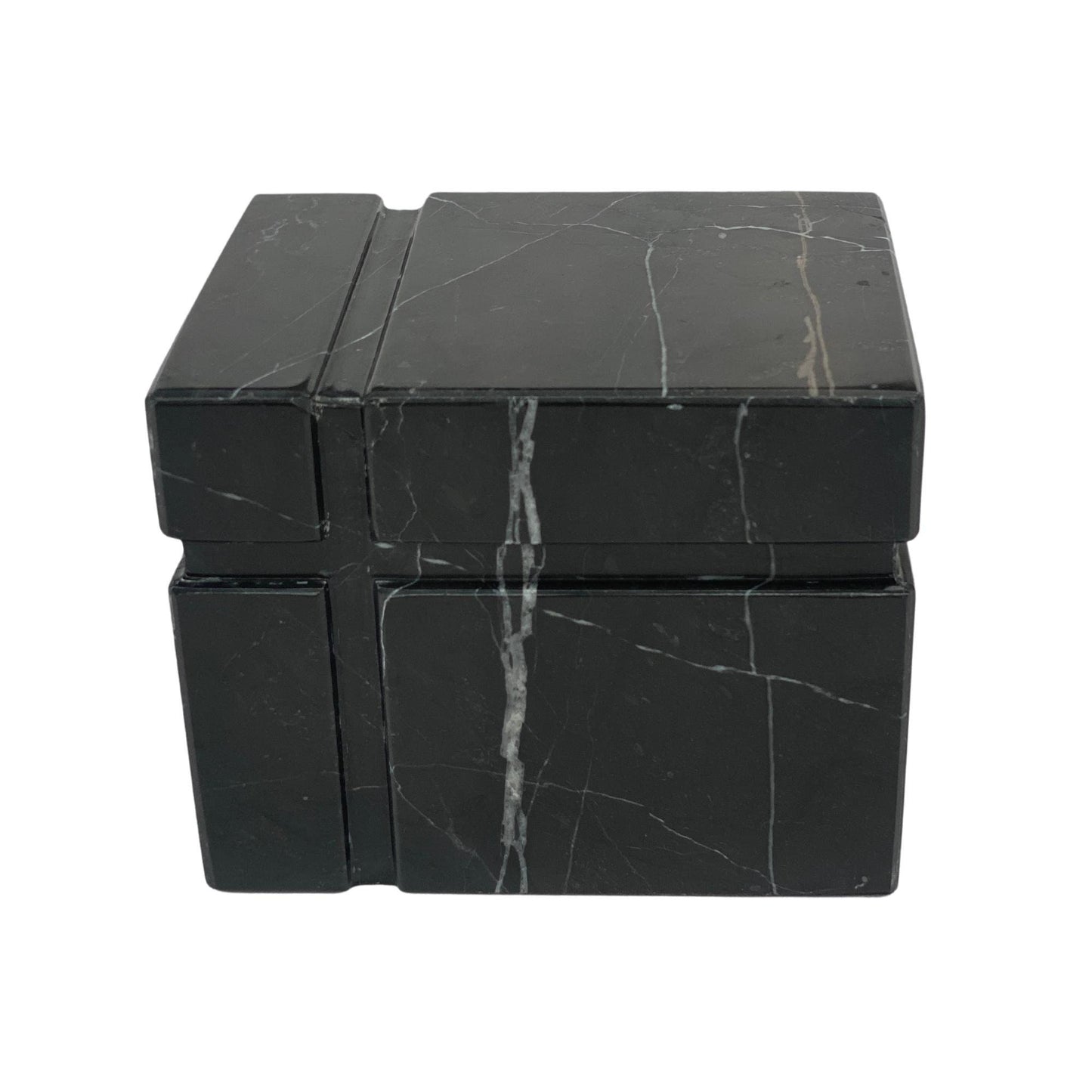 Black Marble Urn - 160 cubic inches