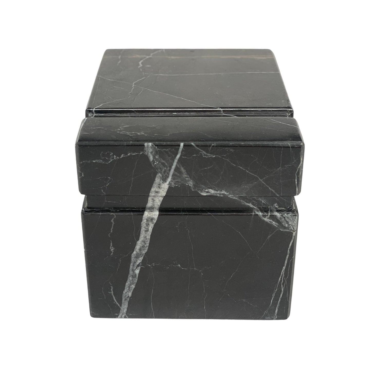 Black Marble Urn - 160 cubic inches