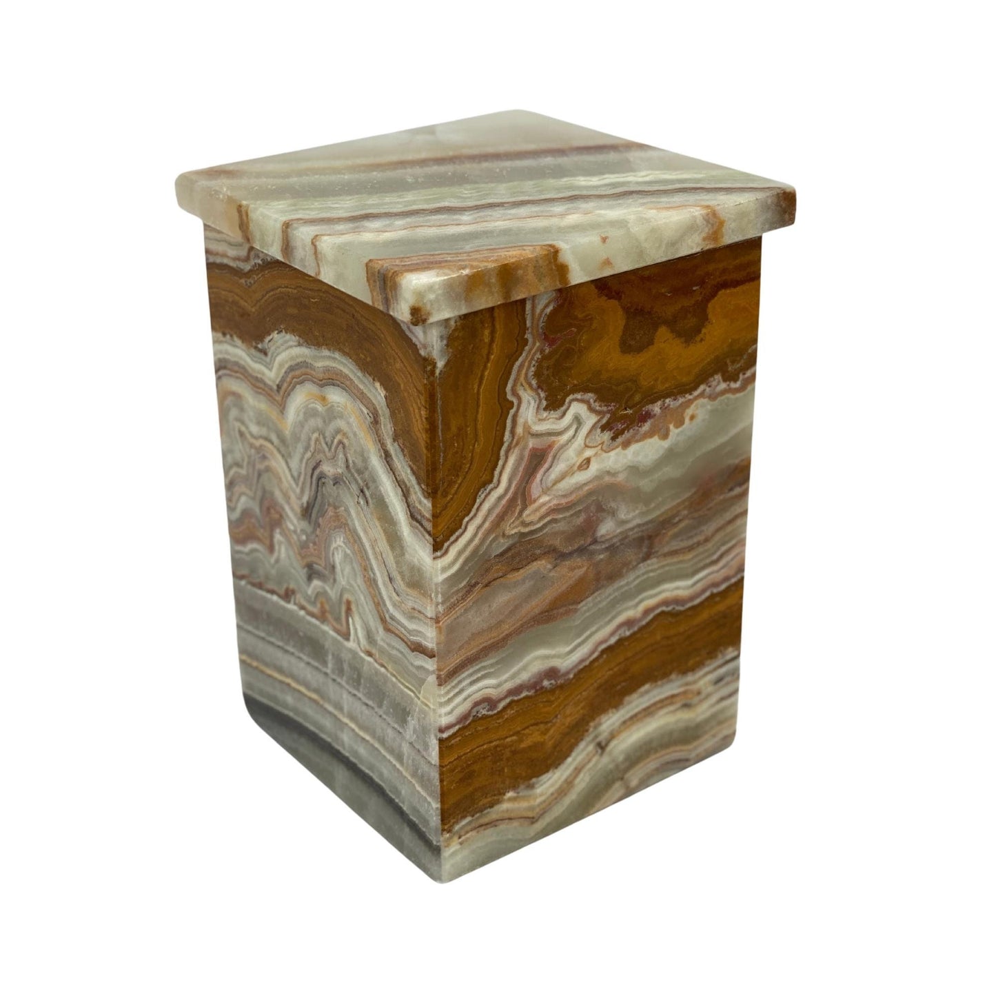 Green Onyx Urn - 145 cubic inches