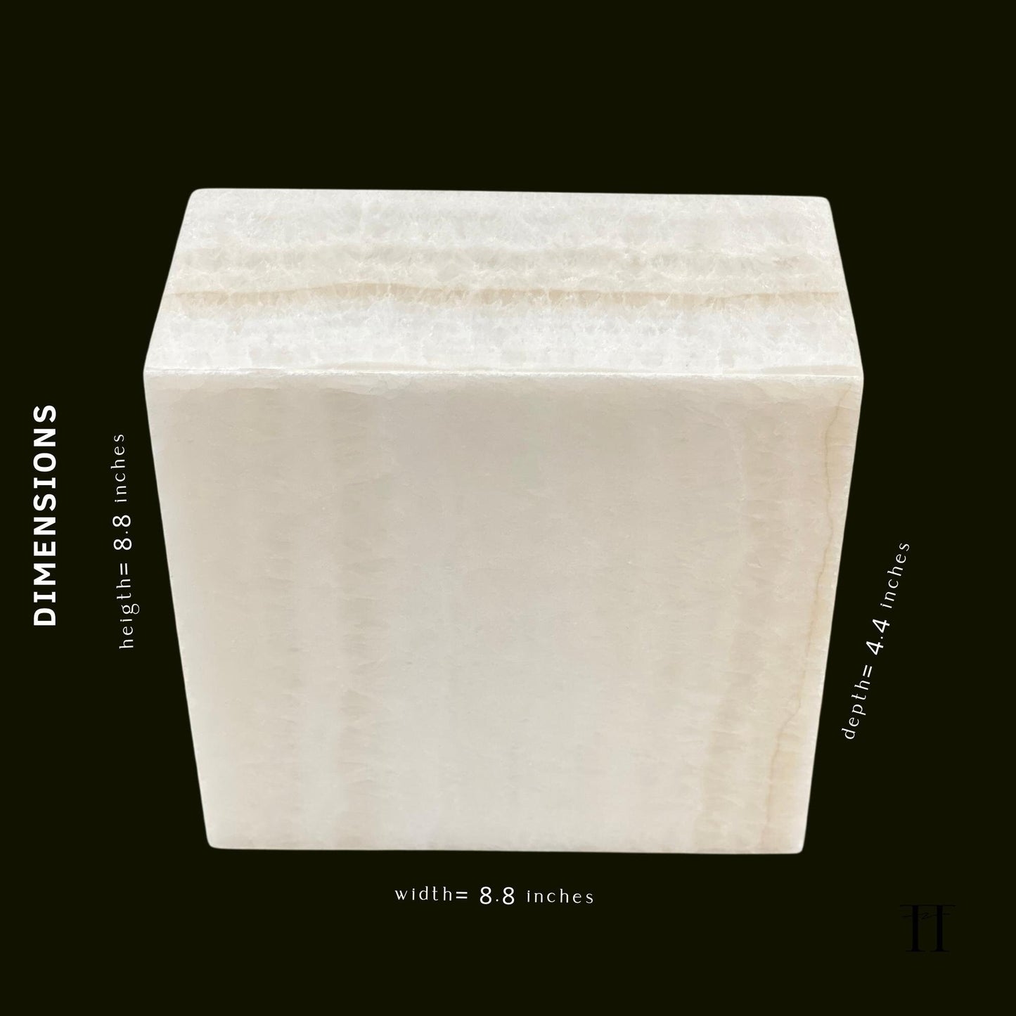 White Onyx Urn - 205 cubic inches