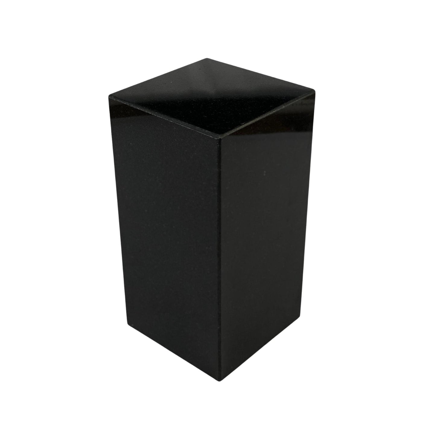 Black Granite Urn - 140 cubic inches