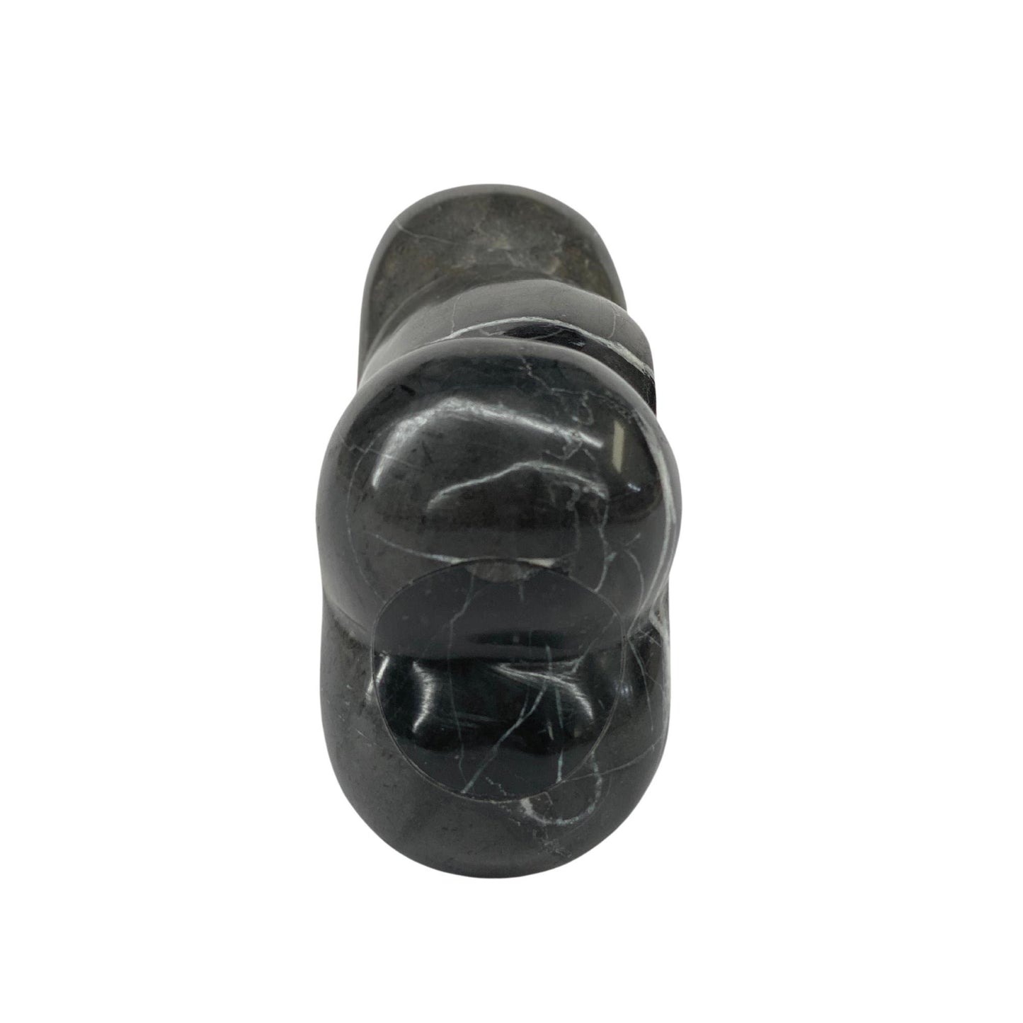 Black Marble Pet Urn - 30 cubic inches