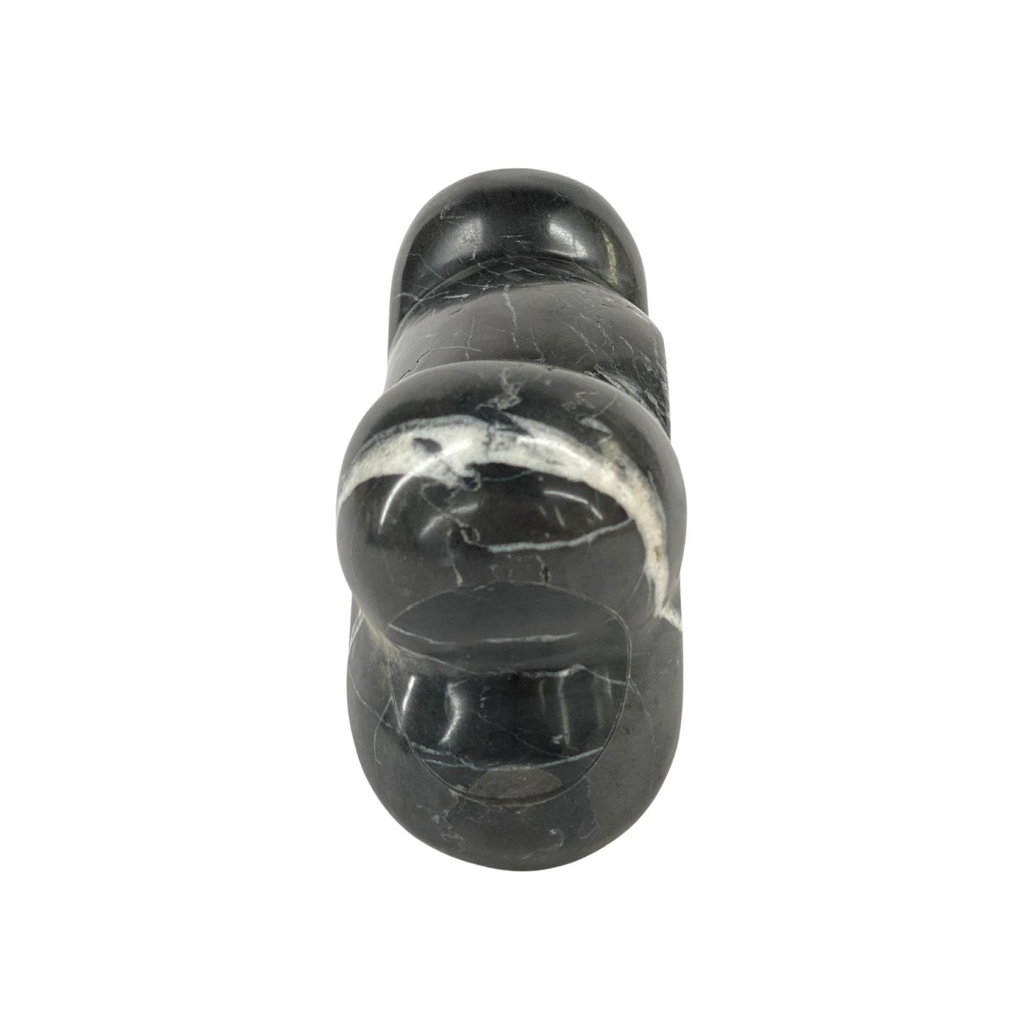 Black Marble Pet Urn - 30 cubic inches