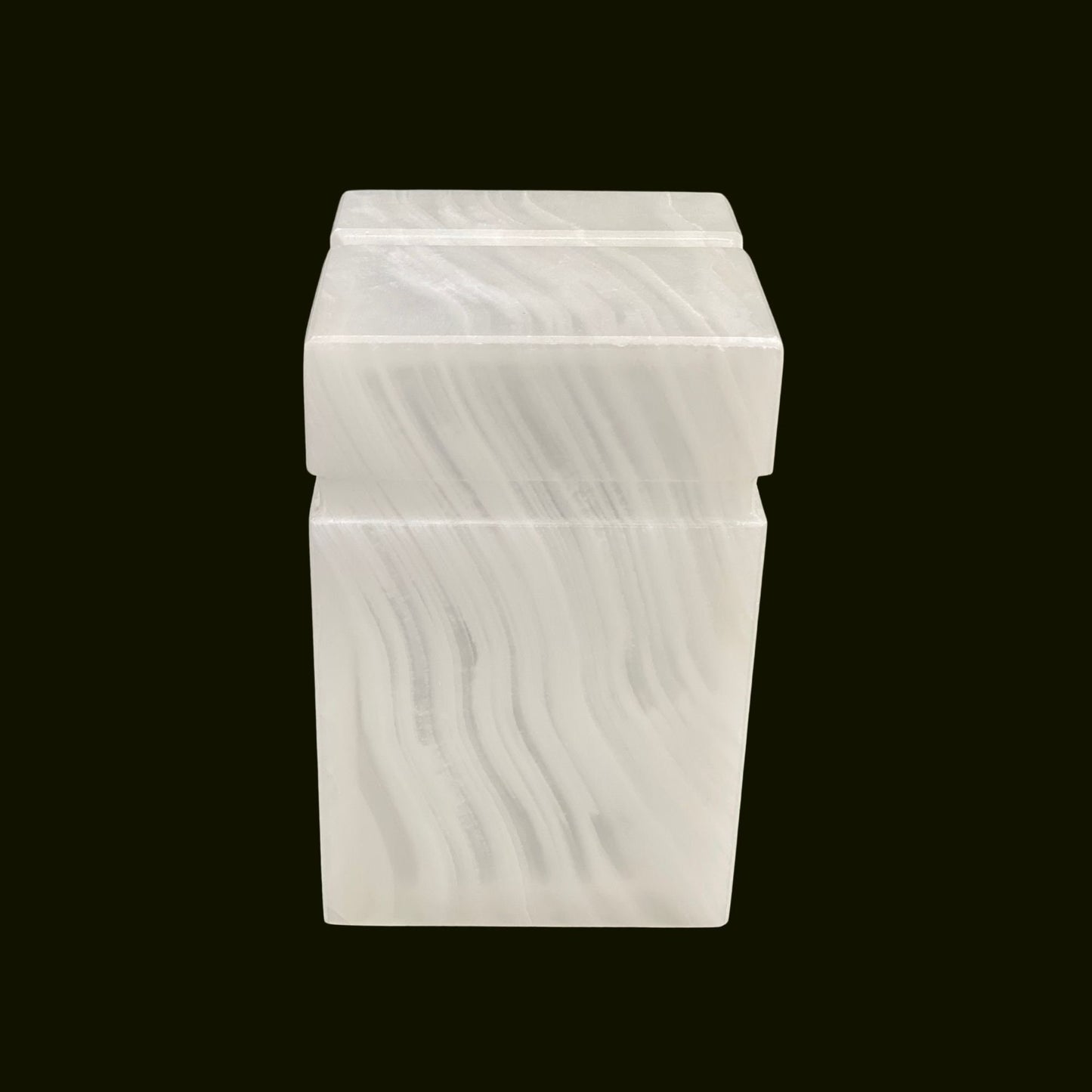 White Onyx Urn - 100 cubic inches