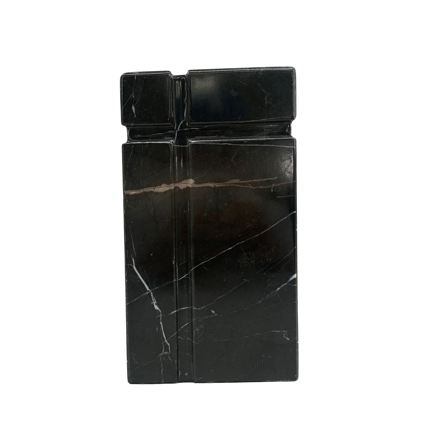 Black Marble Urn - 175 cubic inches