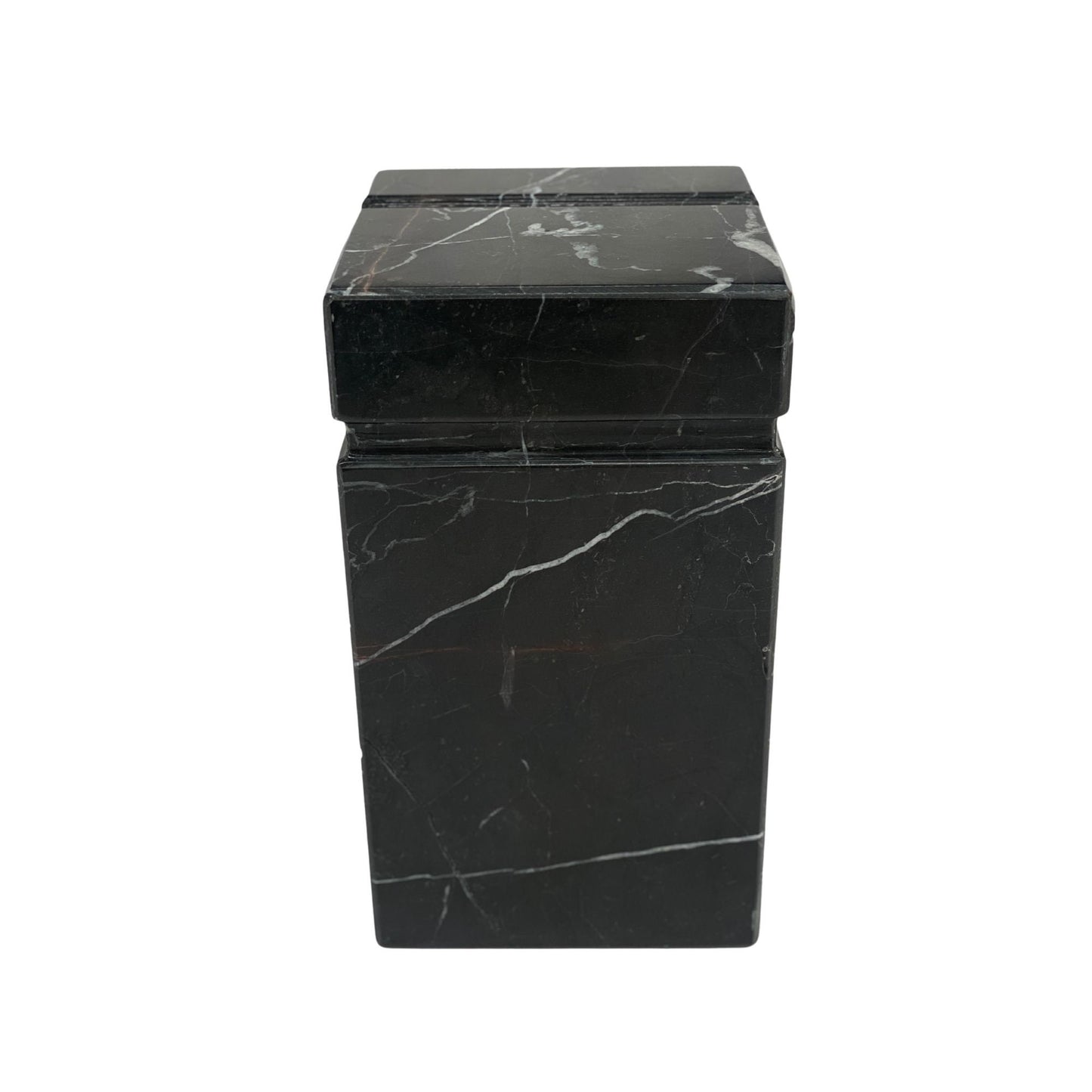 Black Marble Urn - 175 cubic inches