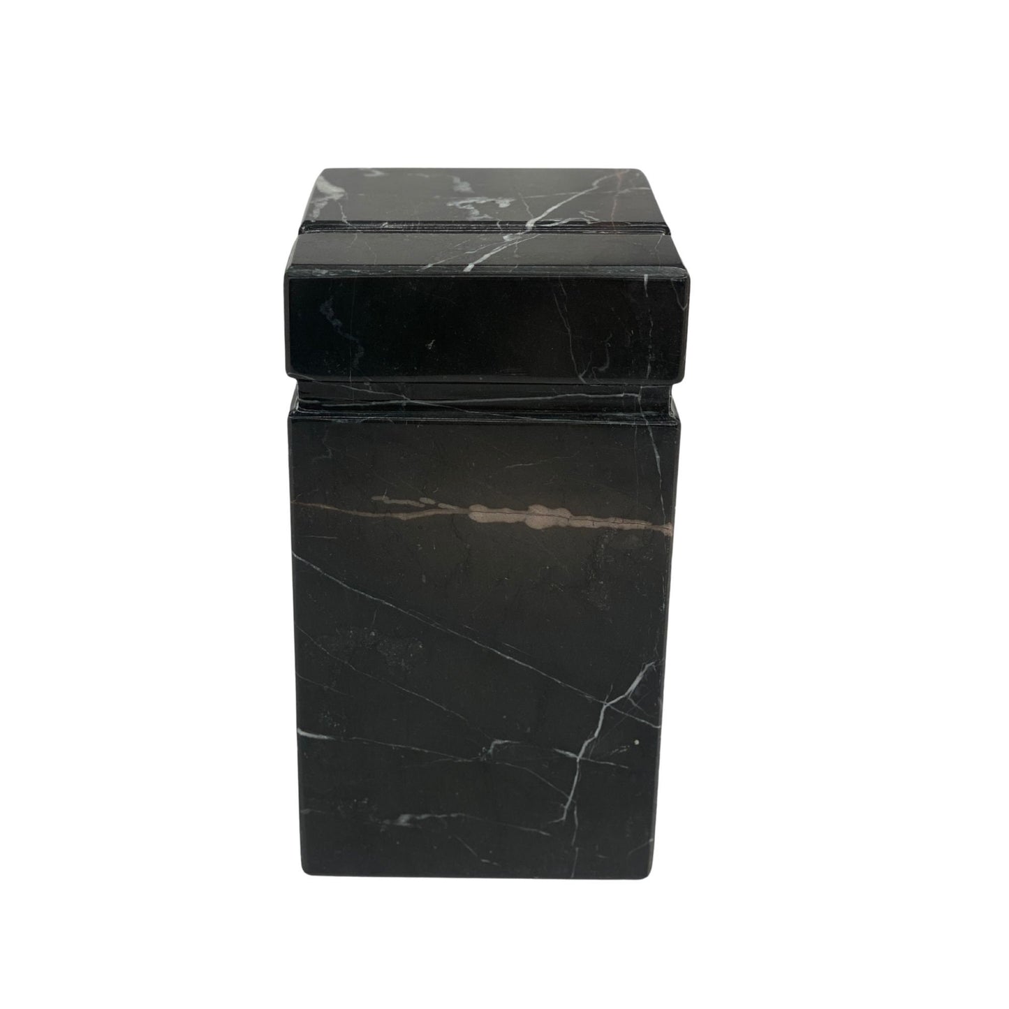 Black Marble Urn - 175 cubic inches