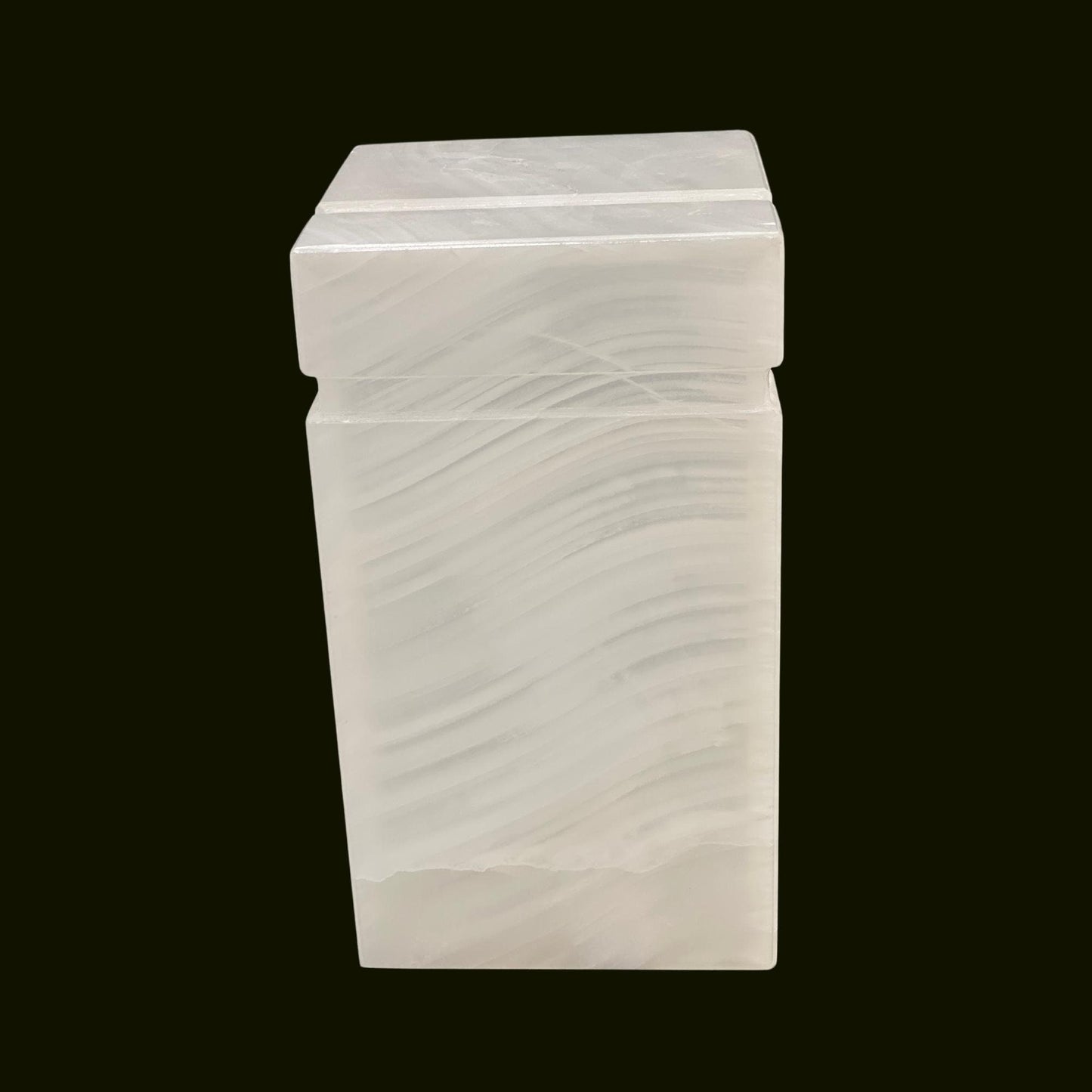 White Onyx Urn - 175 cubic inches