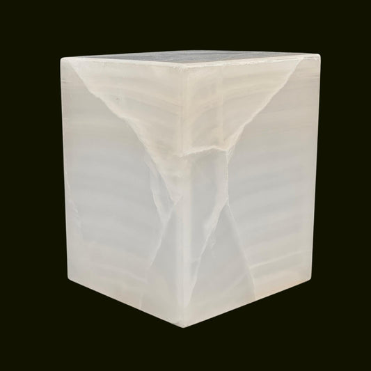 White Onyx Urn - 70 cubic inches