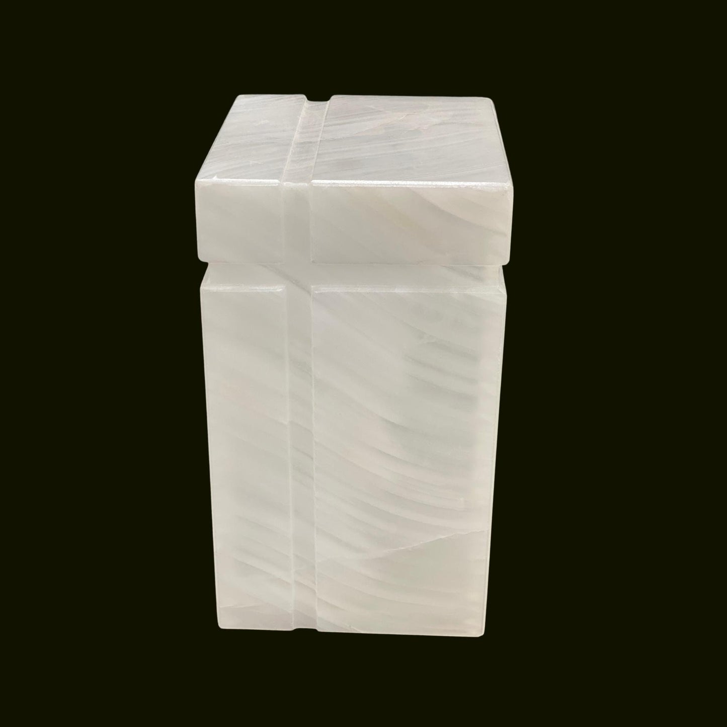 White Onyx Urn - 175 cubic inches