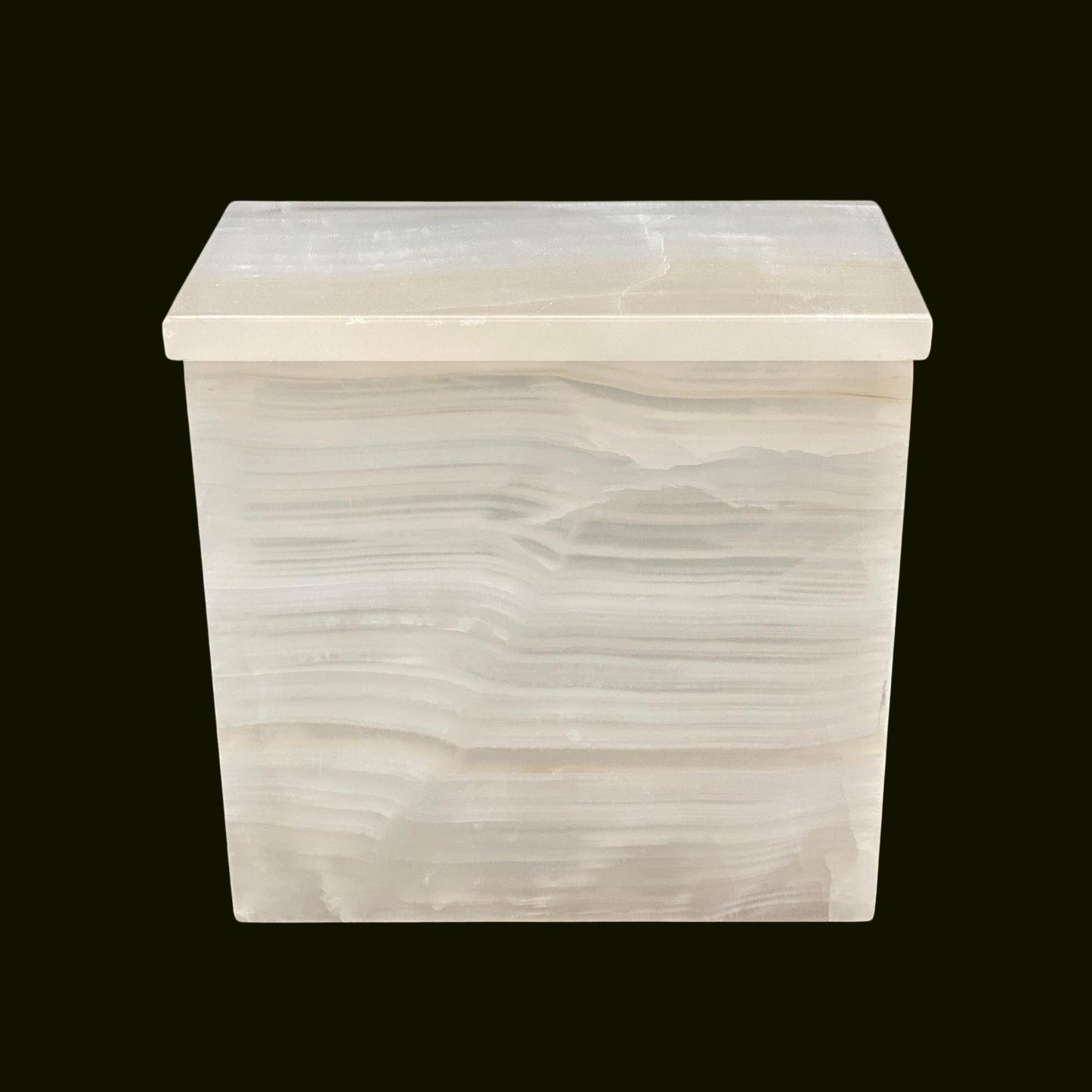 White Onyx Urn - 240 cubic inches